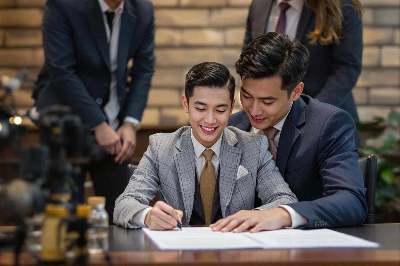 汤姆视频签约新生代演员陈晓宇，将出演年度大剧《山海经》